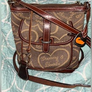 Dooney & Bourke Crossbody Comes with Duck Charm and D&B Key Ring